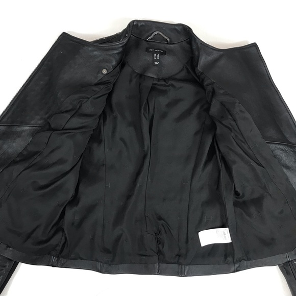 NWOT H by Halson studded moto leather jacket - Picture 8 of 8